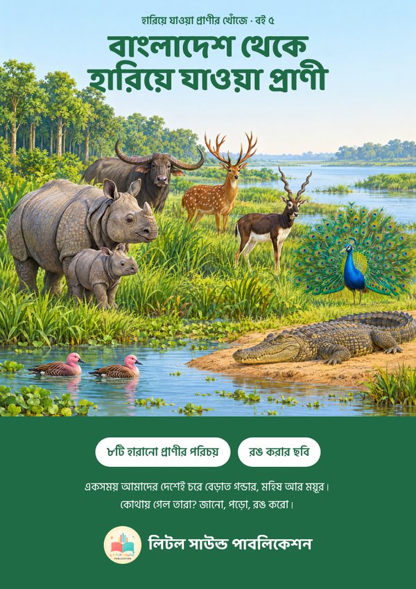 Bangladesh Theke Hariye Jawa Prani, book cover